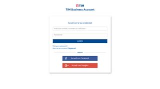 
                            2. TIM Business Account - TIM Digital Store