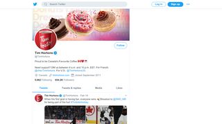 
                            10. Tim Hortons (@TimHortons) | Twitter