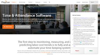 
                            9. Time and Attendance Software for Employee Time Tracking | Paycor