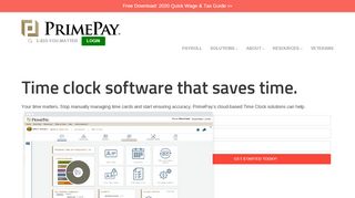 
                            2. Time Clock Software - Employee Time Tracking | PrimePay
