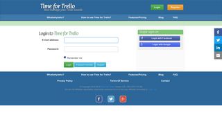 
                            9. Time for Trello - Login to Time for Trello