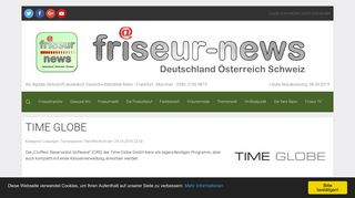 
                            9. TIME GLOBE - friseur-news.de