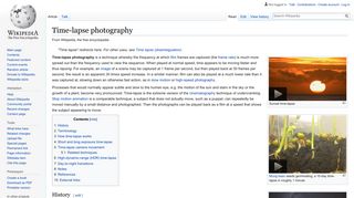 
                            9. Time-lapse photography - Wikipedia