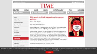 
                            8. TIME Magazine | Latest Issue