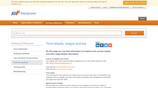 
                            12. Time sheets, wages and tax | Manpower