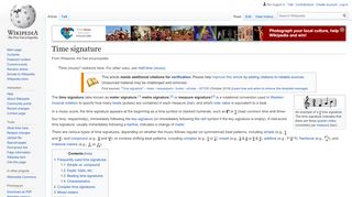 
                            12. Time signature - Wikipedia