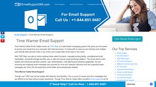 
                            6. Time Warner Cable Email Support 1-844-851-9487 Webmail Login