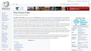 
                            10. Time Warner Cable - Wikipedia