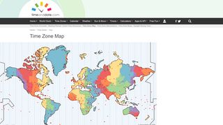 
                            10. Time Zone Map - TimeAndDate.com