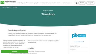 
                            2. TimeApp - Fortnox