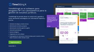 
                            5. TimeBilling | Software para abogados - ¡Úsalo gratis!