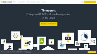 
                            2. Timecount – Enterprise HR Management in der Cloud | Timecount