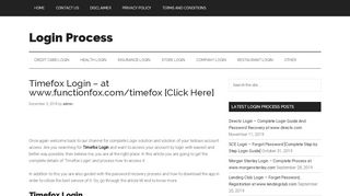 
                            5. Timefox Login – at www.functionfox.com/timefox [Click Here]