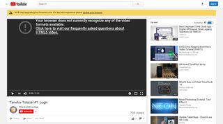 
                            2. Timefox Tutorial #1: Login - YouTube