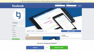 
                            10. Timegrip - Startside | Facebook