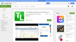 
                            4. Timelabs Employee Self Service - Apps on Google Play