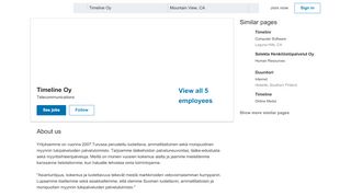 
                            9. Timeline Oy | LinkedIn