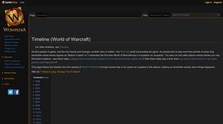 
                            4. Timeline (World of Warcraft) - Wowpedia - Your wiki guide to the World ...