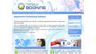 
                            9. Timely Booking - Appointment scheduling software