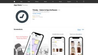 
                            11. Timely - Salon & Spa Software on the App Store - iTunes - Apple