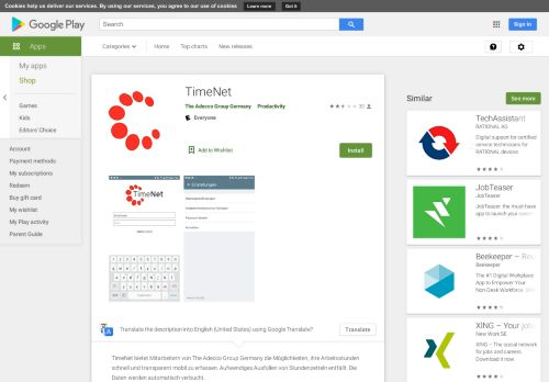 
                            3. TimeNet - Apps op Google Play