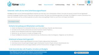 
                            6. timenote: mehr als nur eine Zeiterfassungssoftware