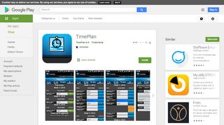 
                            7. TimePlan – Apps i Google Play