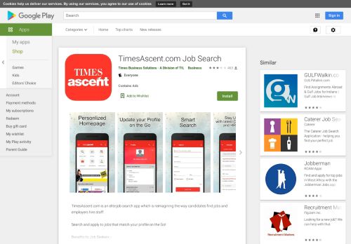 
                            6. TimesAscent.com Job Search - Apps on Google Play