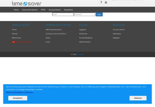 
                            2. timesaver – Admin-Login