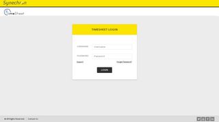 
                            2. timesheet login - Synechron