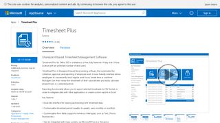 
                            5. Timesheet Plus - Microsoft AppSource