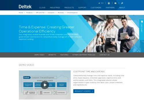 
                            6. Timesheet Software for Project-based Businesses | Deltek