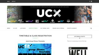 
                            5. Timetable & Class Registration | UC Union