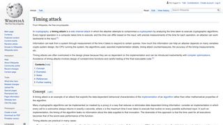 
                            12. Timing attack - Wikipedia