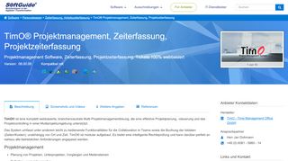 
                            6. TimO® Projektmanagement Zeiterfassung Projektzeiterfassung ...