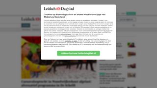 
                            11. Timo Ruigrok moet stoppen - Leidsch Dagblad