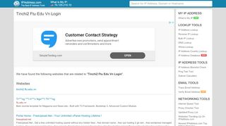 
                            11. tinchi2 ftu edu vn login - IPAddress.com