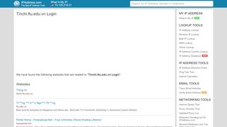 
                            11. tinchi.ftu.edu.vn login - IPAddress.com