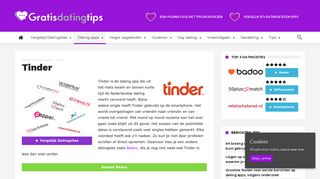
                            5. Tinder datingsite | Gratis inschrijven via Gratisdatingtips.nl