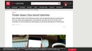 
                            10. Tinder down: Das steckt hinter Problemen mit der Dating-App ...