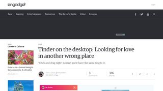 
                            12. Tinder on the desktop: Looking for love in another wrong place