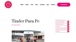 
                            2. Tinder Para Pc