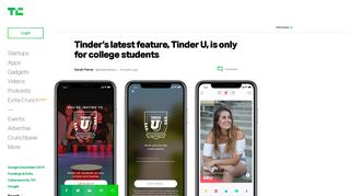 
                            12. Tinder's latest feature, Tinder U, is only for college students ...