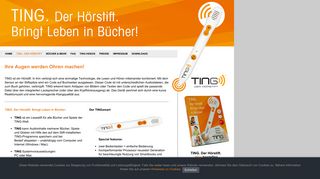 
                            5. TING - DER HÖRSTIFT - Ting Portal