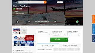 
                            11. Tinku Capitals, Giaspura - Travel Agents in Ludhiana - Justdial