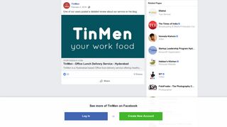 
                            7. TinMen - One of our users posted a detailed review about... | Facebook