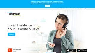 
                            2. Tinnitracks: Tinnitus treatment with filtered music