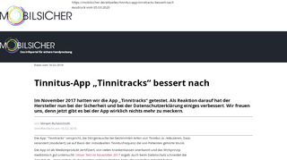 
                            12. Tinnitus-App 