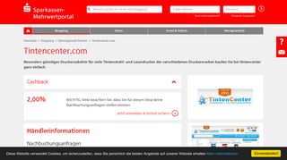 
                            10. Tintencenter.com | Sparkassen-Mehrwertportal