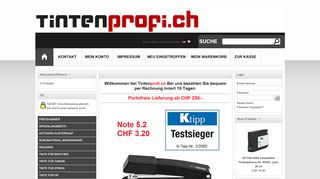 
                            8. Tintenprofi.ch - Tintenpatronen & Toner Shop Schweiz